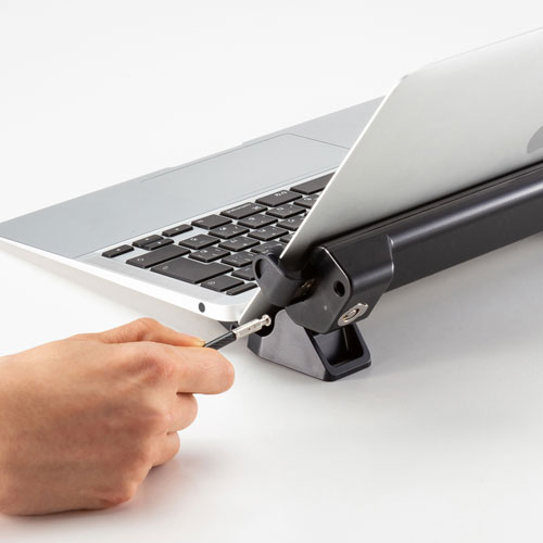 Apple MacBookの盗難防止対策ができるセキュリティ部品セットを発売