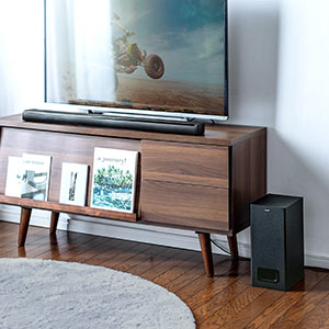 中古美品♪】サウンドバー サブウーファー付き 400-SP094 リモコン付