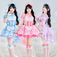 ブーケリボンジュエルピンクメイド[品番：MYMT0001144]｜Malymoon