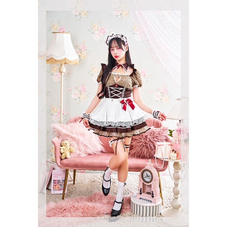 中村里砂着用】スイートフロマージュメイド《バレンタインコスプレ10点