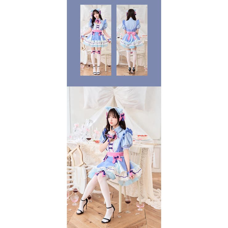 藤咲凪着用】キャンディメルトチャイナキャット《ハロウィンコスプレ10