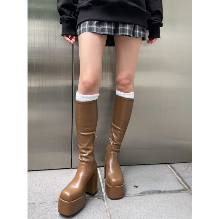 バルキープランプフィットブーツ[品番：MKSW0059450]｜EMODA（エモダ