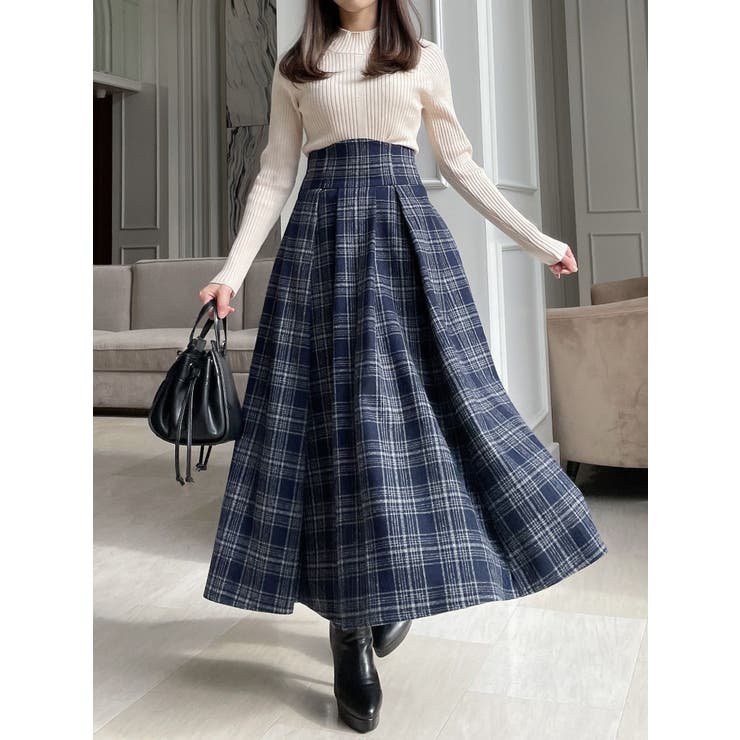 チェックコルセットスカート[品番：MKSW0054945]｜RESEXXY（リゼクシー