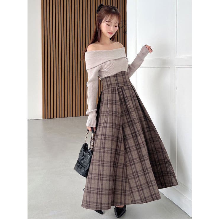 ハイウエストコルセットスカート[品番：MKSW0061320]｜RESEXXY