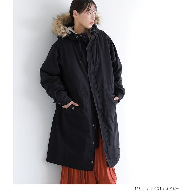 somari imaginationライナー付き3wayモッズコート [品番：MITW0015508