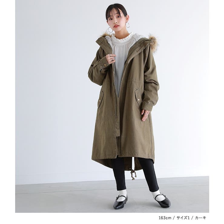 somari imaginationライナー付き3wayモッズコート [品番：MITW0015508