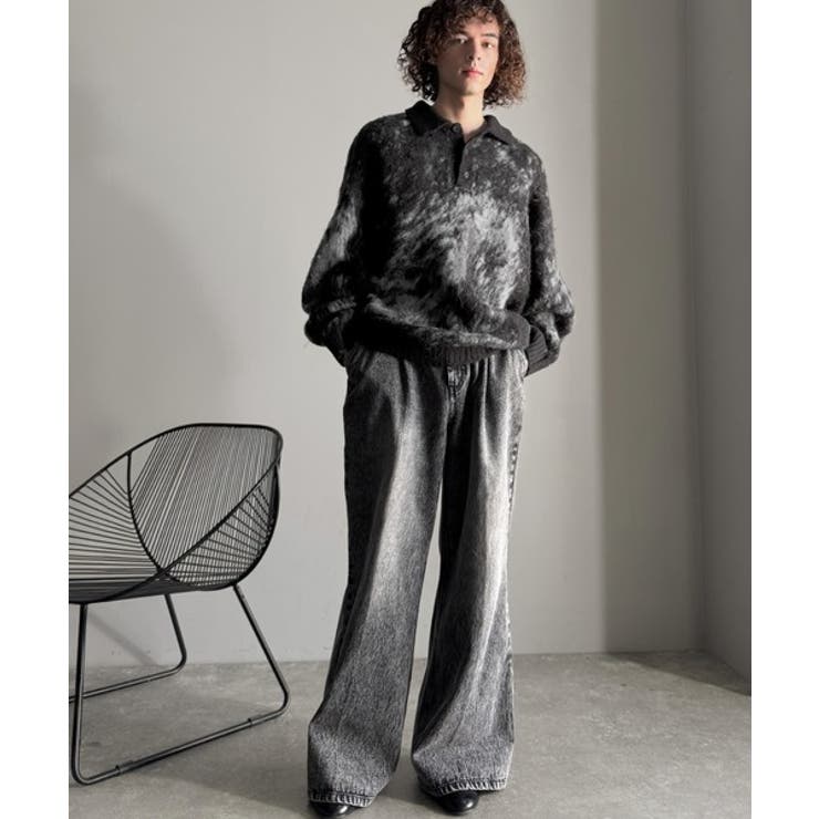 Classical Origin】「まるで毛布。」モヘアライクシャギー素材ニッ