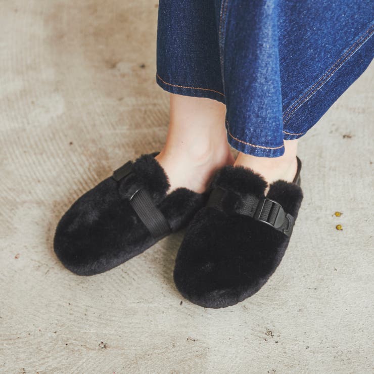 フェイクファーサンダル[品番：COEW0003432]｜coen【women】（コーエン