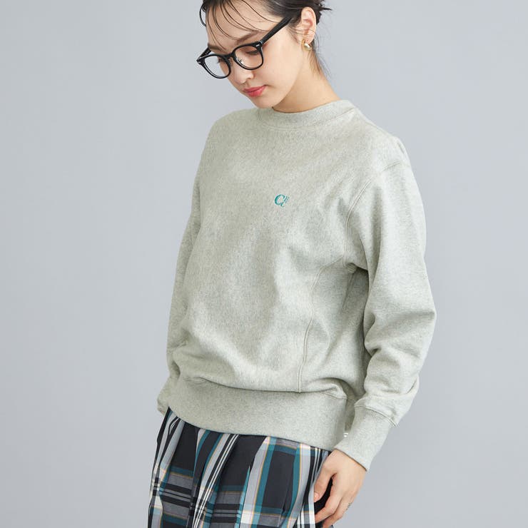 CEC】ヘビーオンス刺繍クルーネックスウェット(WEB限定カラー)[品番