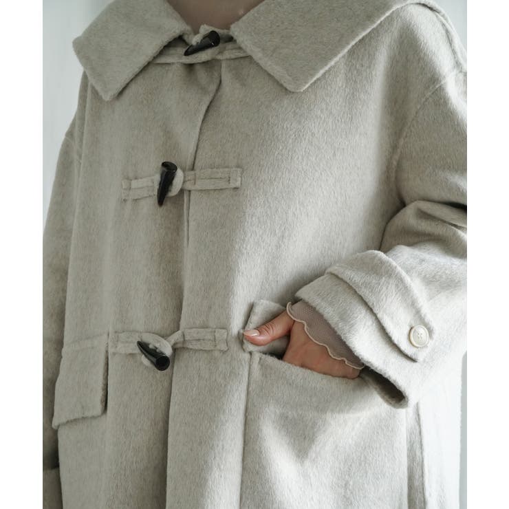 ウールショートコート【AW】[品番：XT000011326]｜aimoha （アイモハ