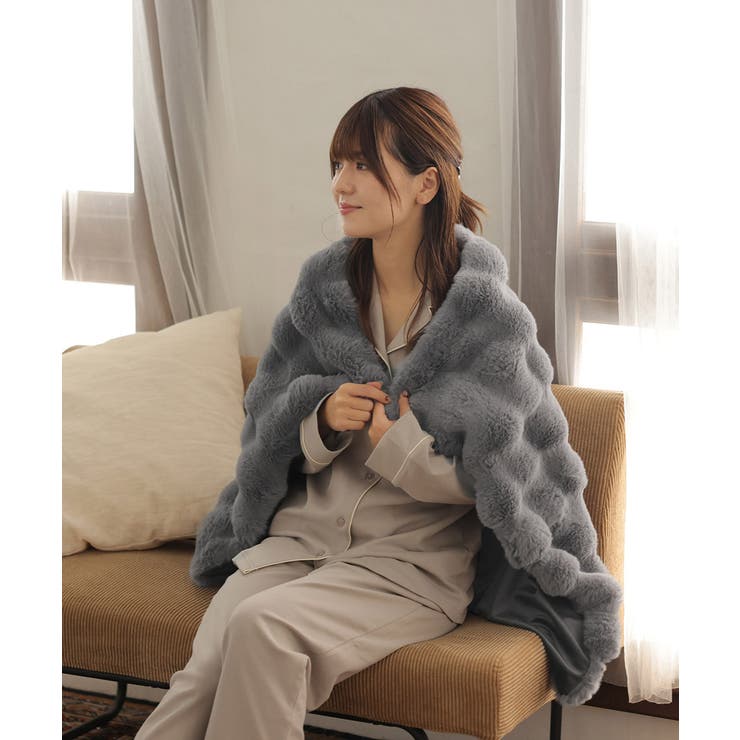 ブランケット ハーフブランケット ふわふわ[品番：ALTB0002877