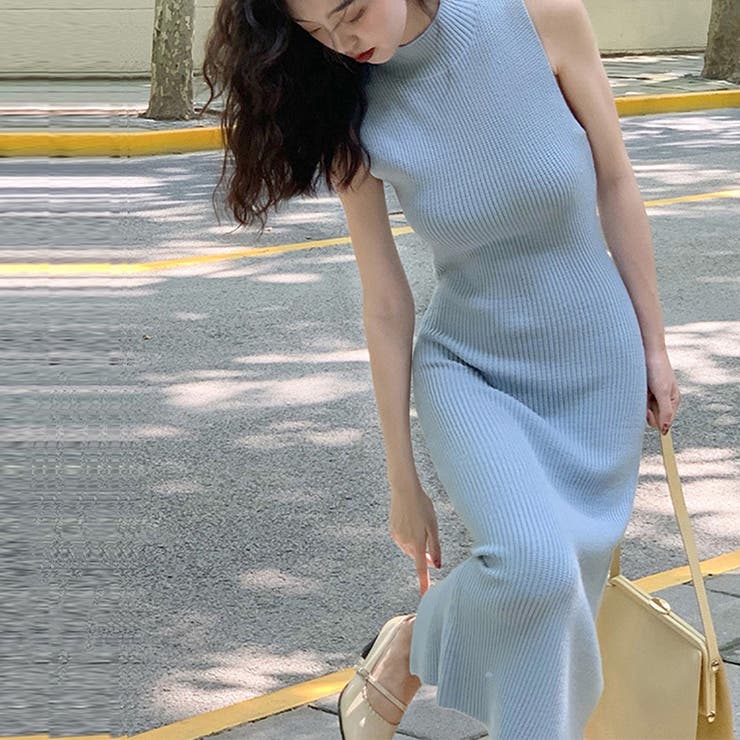 ニットワンピース アンサンブルレディース[品番：AGCW0004962