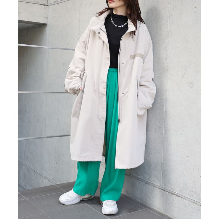 キルティングライナー付き 3way モッズコート[品番：AZ000003846