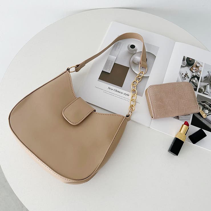 チェーンポイントPUショルダーバッグ[品番：OUTW0000010]｜Outfitter