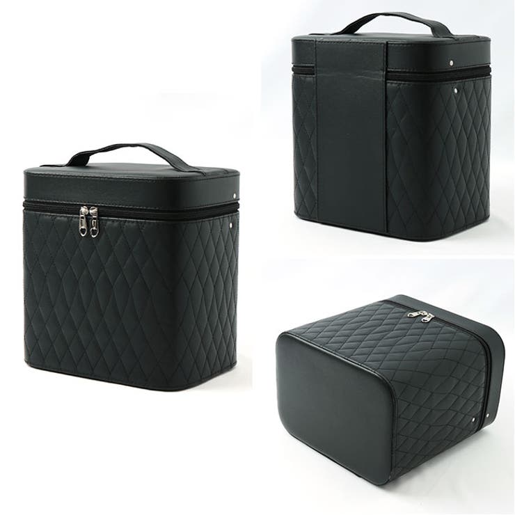 メイクボックス コスメ収納 大容量 ミラー付き zxmb2417[品番