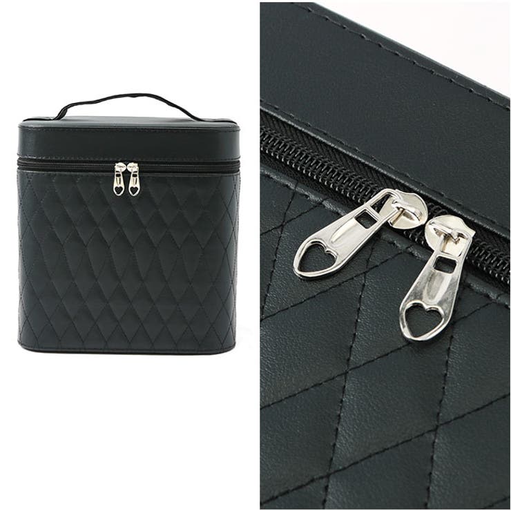 メイクボックス コスメ収納 大容量 ミラー付き zxmb2417[品番