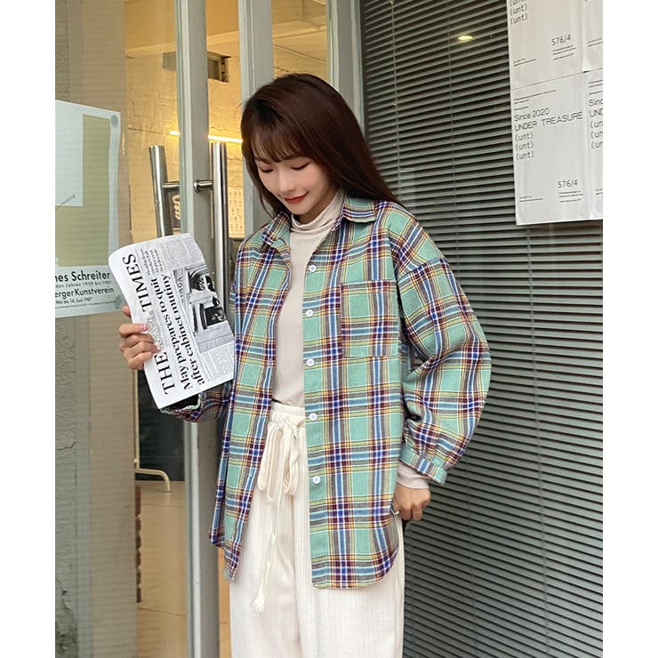 BIGチェックシャツ[品番：ADEW0000859]｜ad thie（アドティエ）の