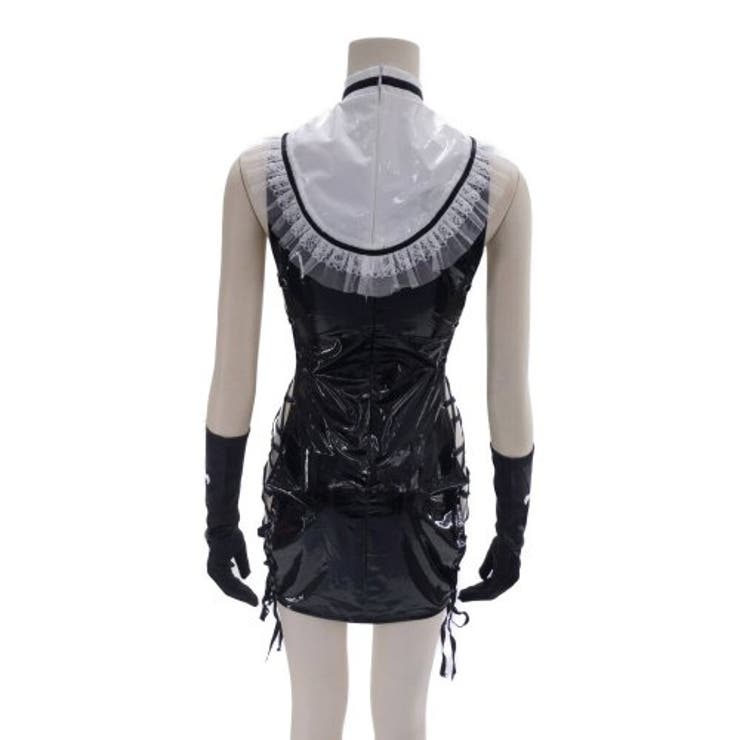 Malymoonマリームーン サイドレースデニムバニーボディスーツ バニー