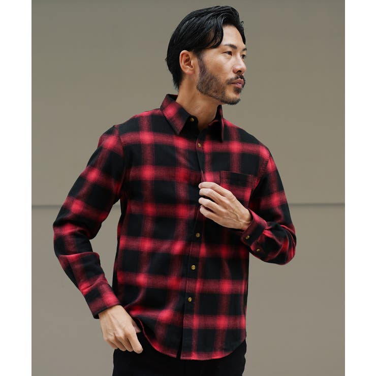 チェックシャツ メンズ ネルシャツ[品番：JG000012791]｜JIGGYS SHOP