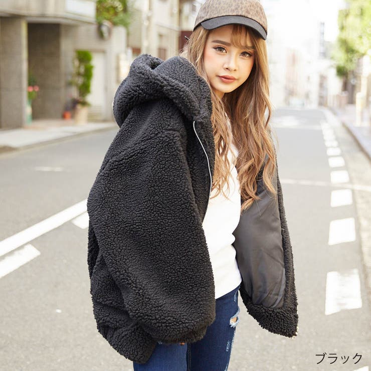 ボアZIPパーカー[品番：GORW0004598]｜GORGE （ゴージ）のレディース