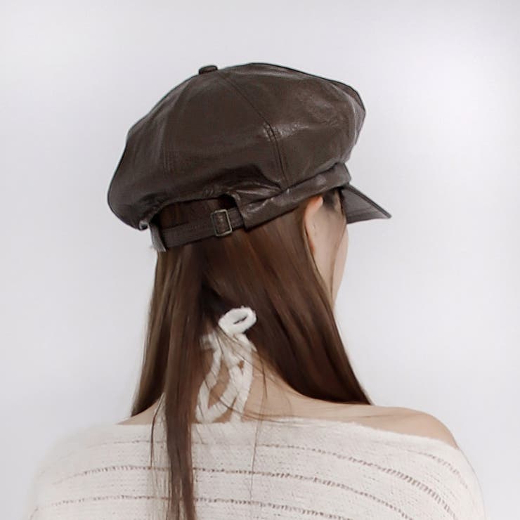 7225】フェイクレザーキャスケット [品番：ASHW0001544]｜SneepDip