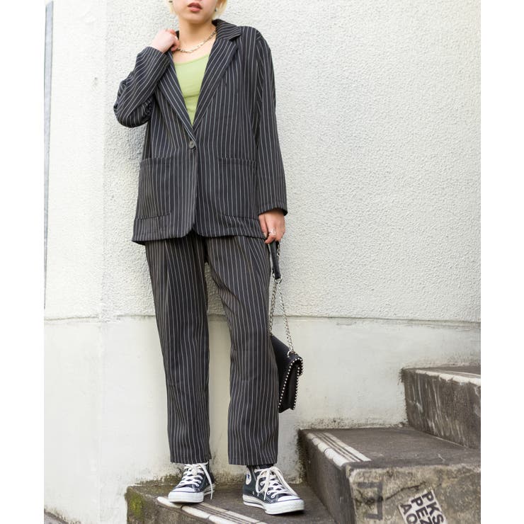 ピンストライプセットアップ[品番：SPRW0008945]｜SpRay（スプレイ）の