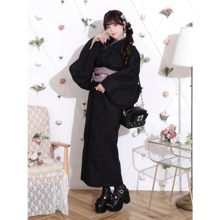 お嬢さん総レースセパレート浴衣[品番：PLMW0012362]｜NOEMIE