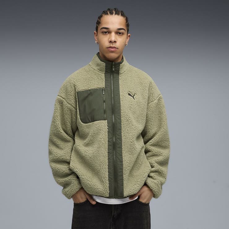 メンズ リバーシブル シェルパ[品番：PUMW0009661]｜PUMA（プーマ）の