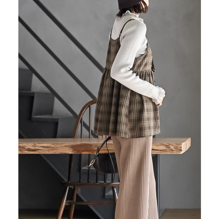 フロントリボンチェックキャミソール[品番：RPSW0004032]｜rps（アール