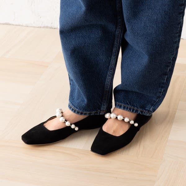 ジミーチュウ バレエシューズ フラットシューズ[品番：AXEB0034360