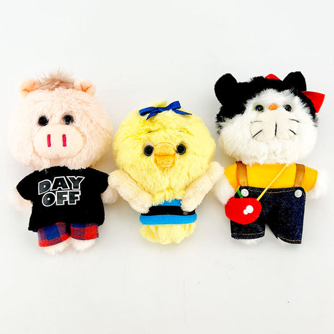 Tiny Zoo(タイニーズー) ぬいぐるみ 3個セット第3弾 / いしがあかね