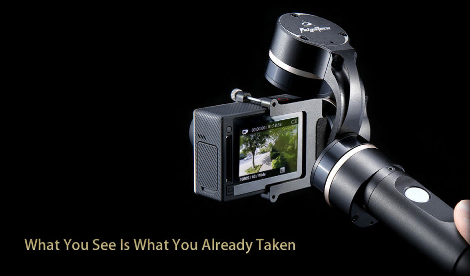 ☆Feiyu Tech FY-G4 3 Axis Handheld Steady Camera Gimbal For Gopro