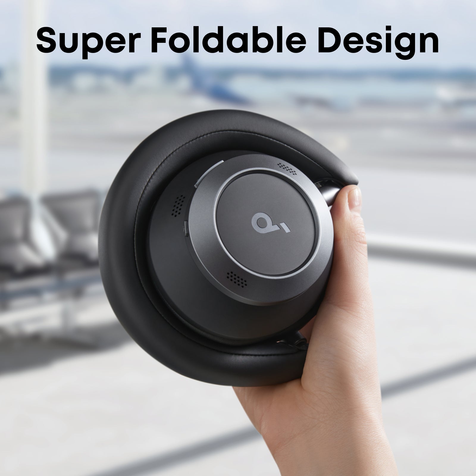soundcore Space One Pro | Most Portable ANC Headphones for Commuters