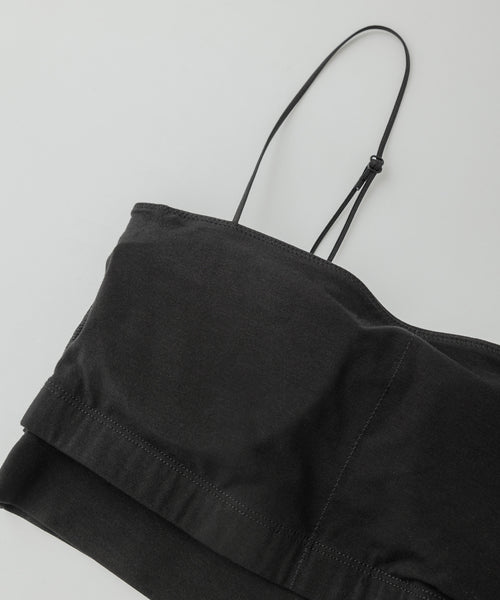 BIOTOP(ビオトープ) / WOMENS【yo BIOTOP Lingerie】cropped bare bra