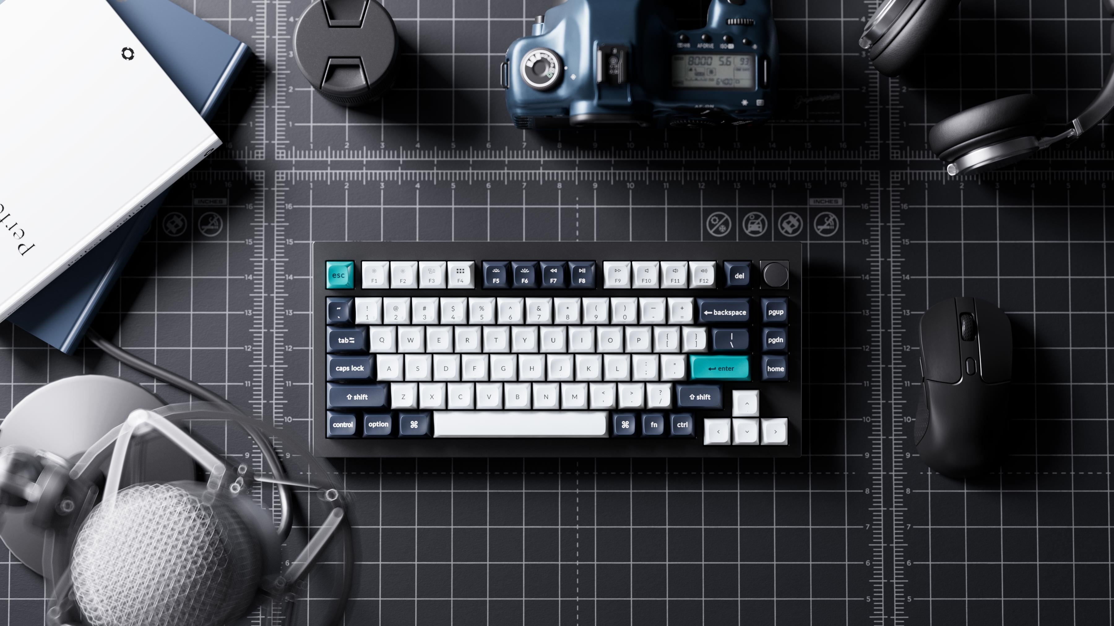 Keychron Q1 Max QMK/VIA ワイヤレス カスタム・メカニカルキーボード