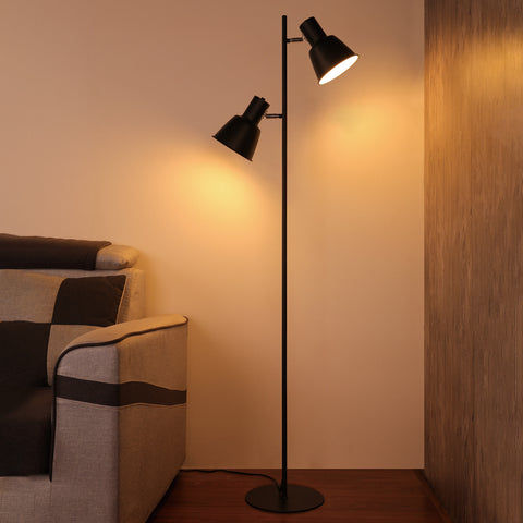 1台で2方向を照らせるフロアスタンドライト MST09 | フロアライト