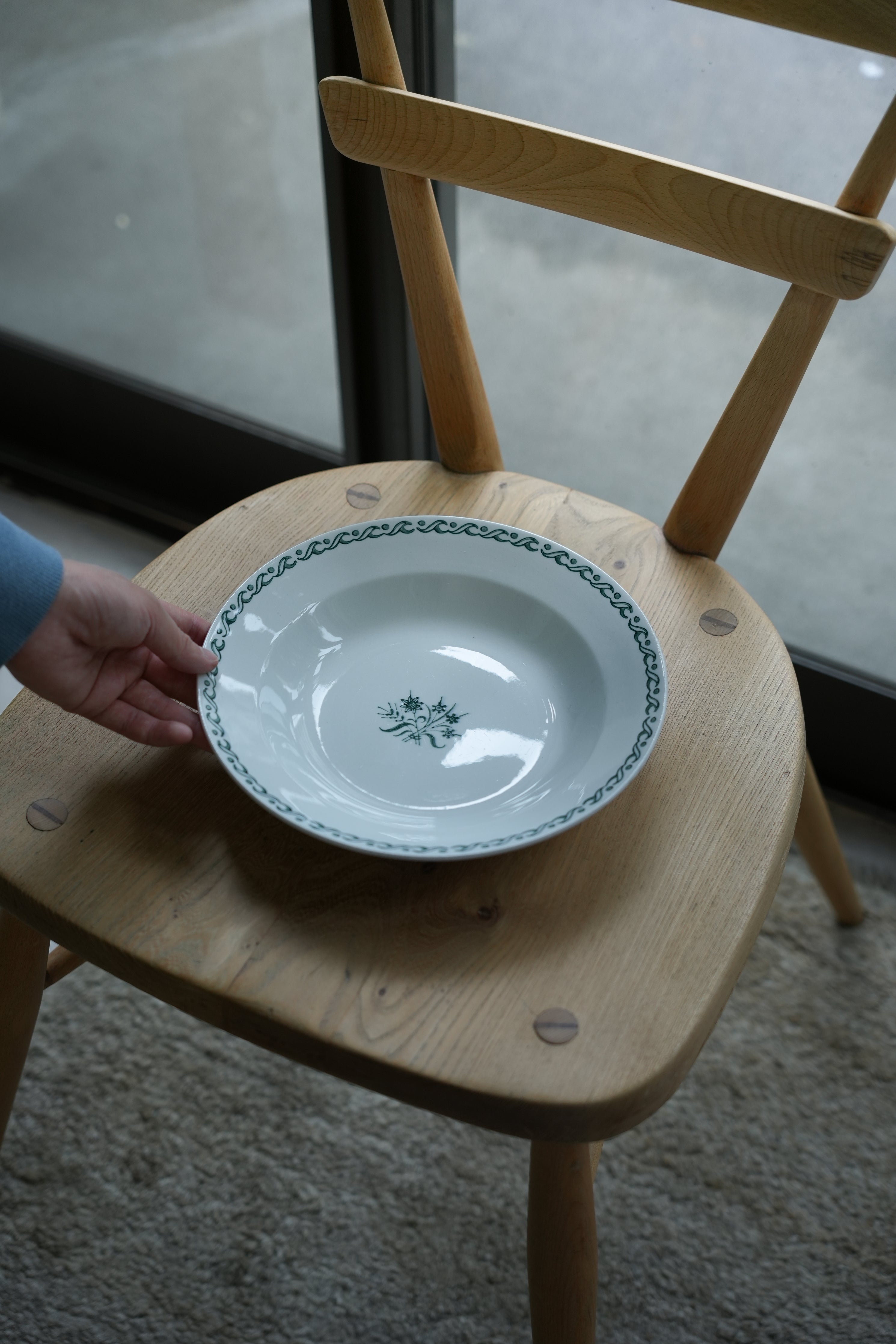 オールドアラビア 深皿 プレート 北欧ヴィンテージ食器/Old ARABIA