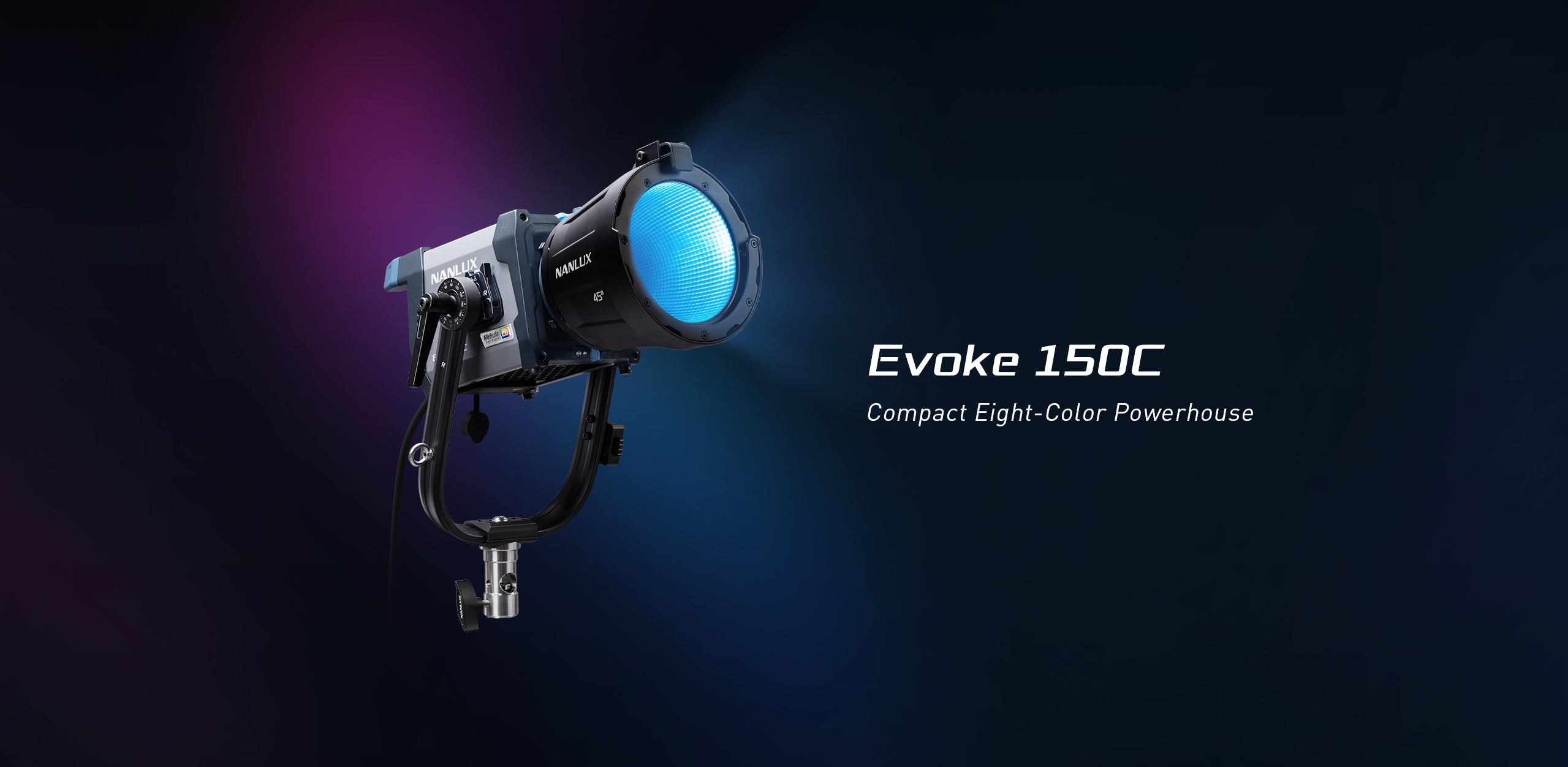 NANLUX Evoke 150C 撮影用ライト 150W フルカラー IP66 国内正規品 24