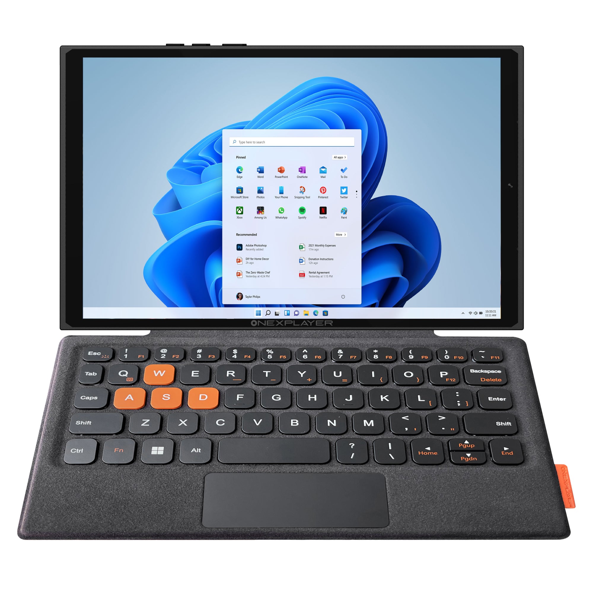 ONEXPLAYER X1 mini専用カバーキーボード（英語キーボード配列