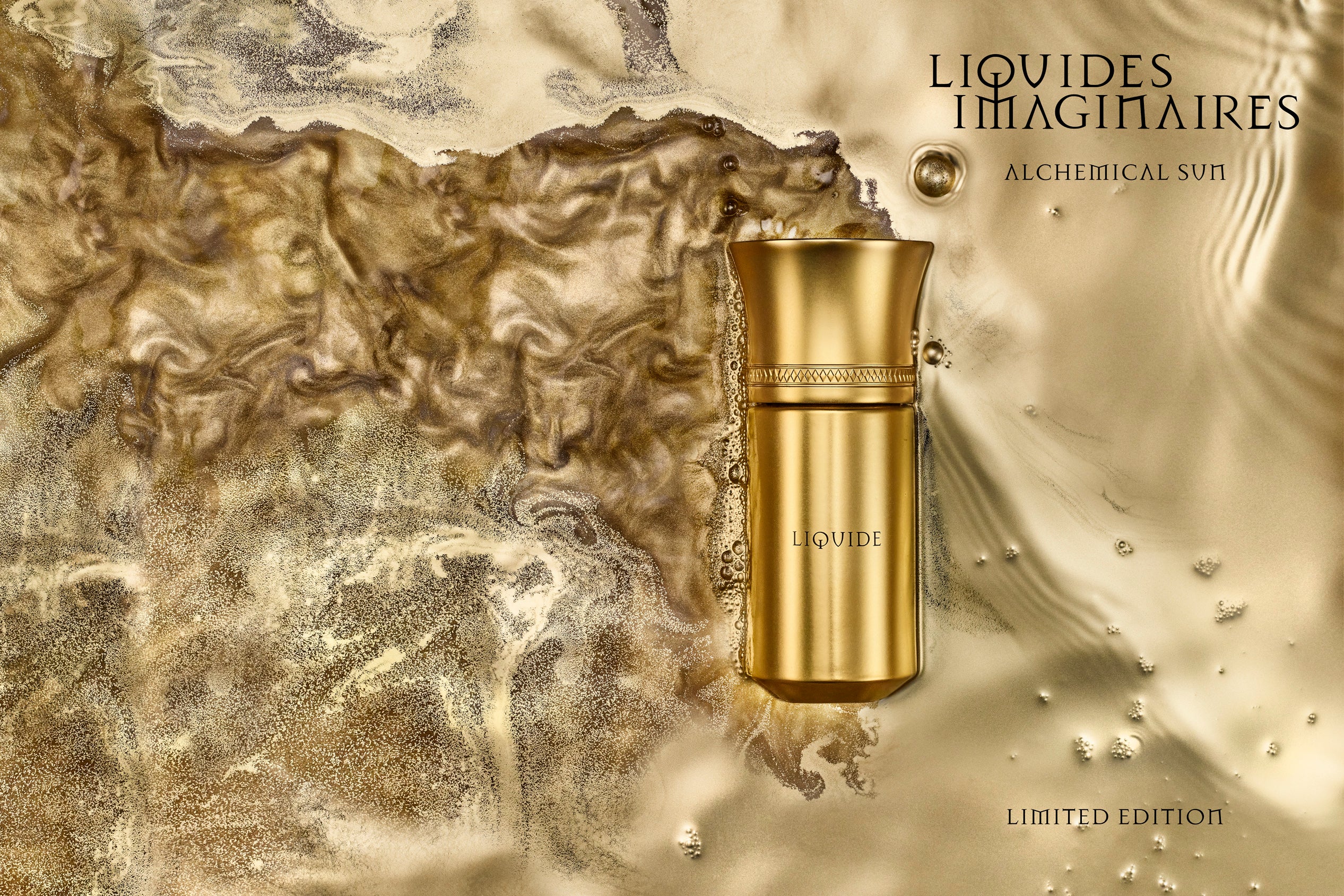 神々しく輝く金色の限定ボトル LIQUID GOLD Limited Edition 2022