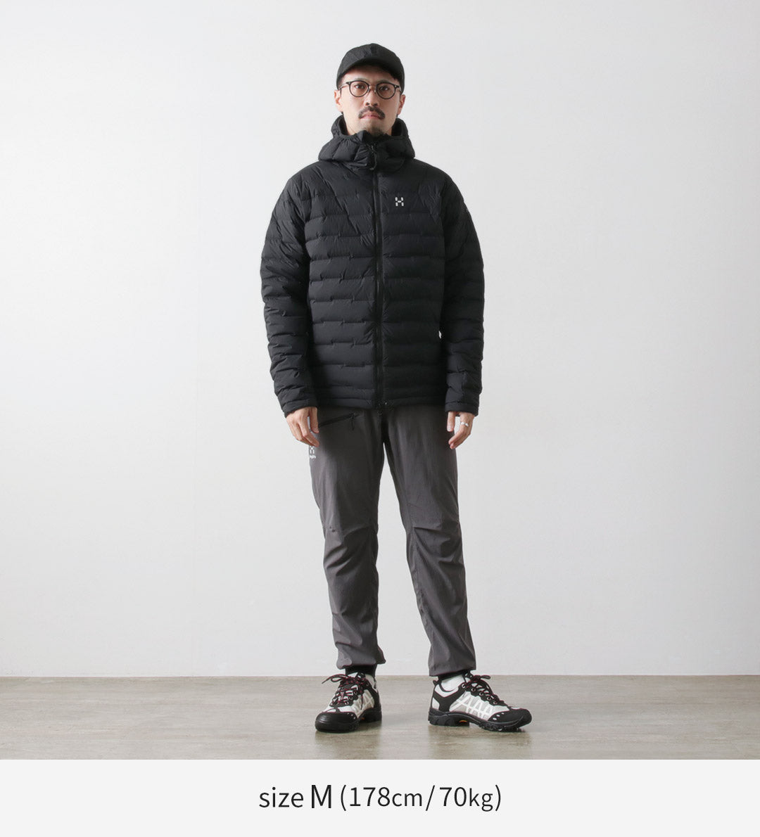 HAGLOFS（ホグロフス） スピッツ ダウン フード ジャケット / メンズ