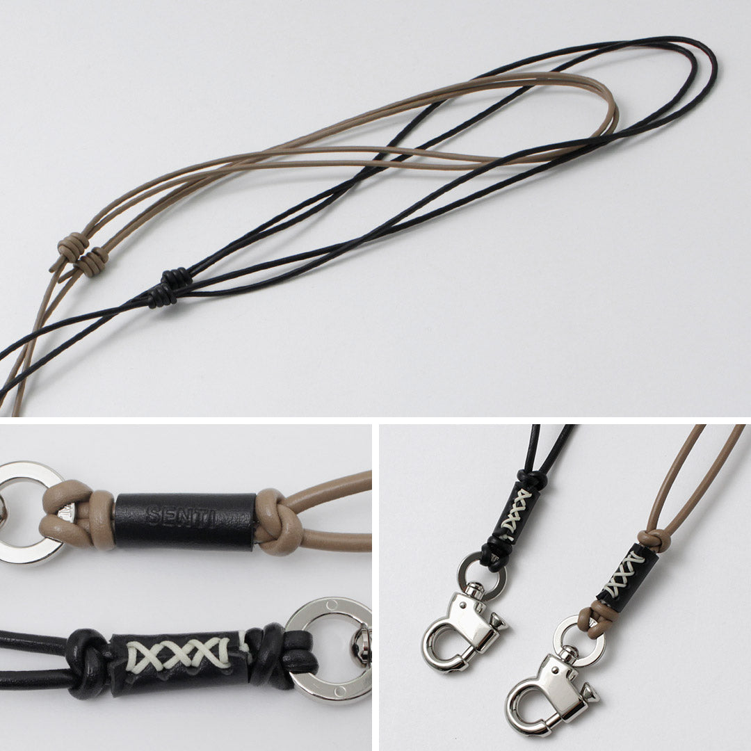 SENTI（センティ） プルアップ レザーストラップ / ショルダー