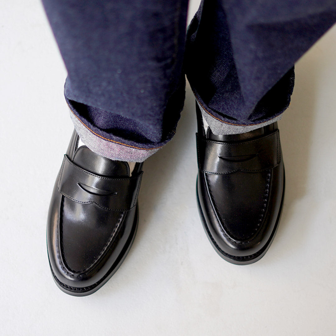 HARROGATE（ハロゲイト） コインローファー / 革靴 レザーシューズ