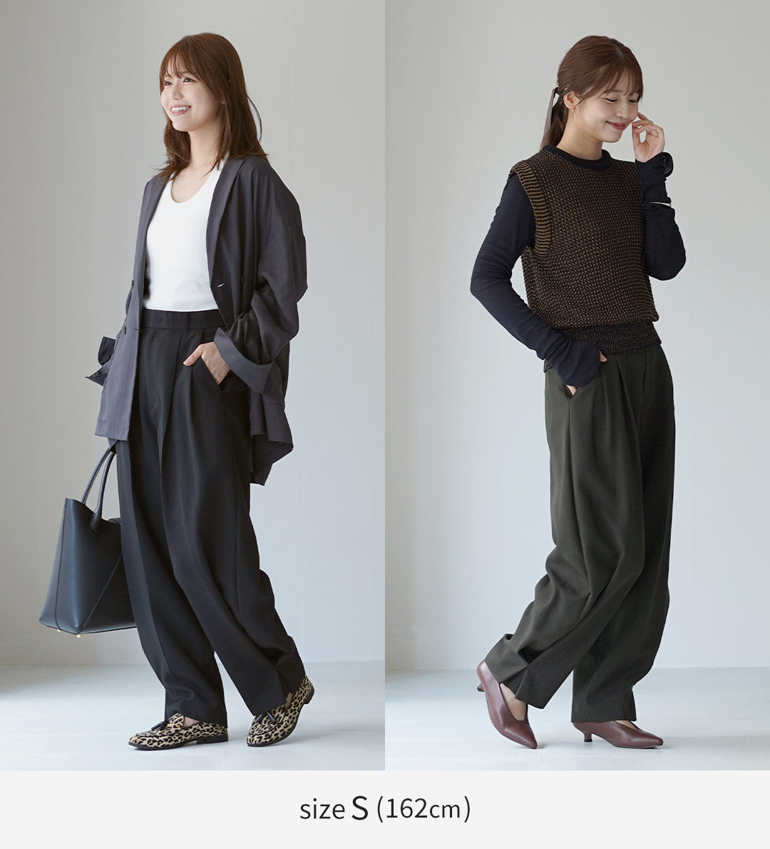 ETRE TOKYO（エトレトウキョウ） サイドヘムタックパンツ 1225420044-0