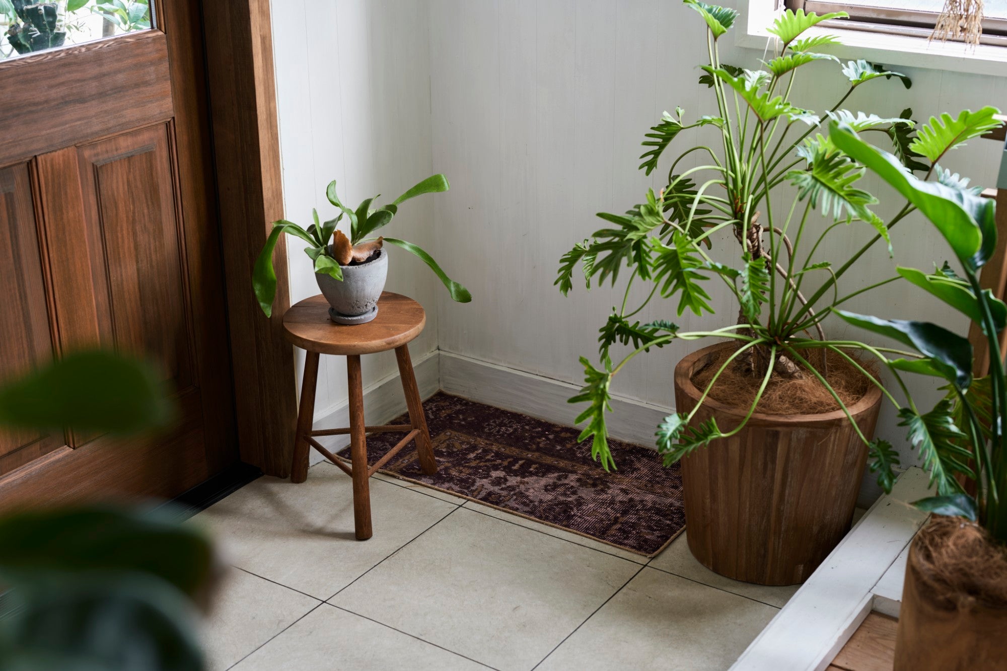 ヴィンテージラグ | トルコ・ドアサイズ No.03 | 赤紫色 | 84×43 – tiflo