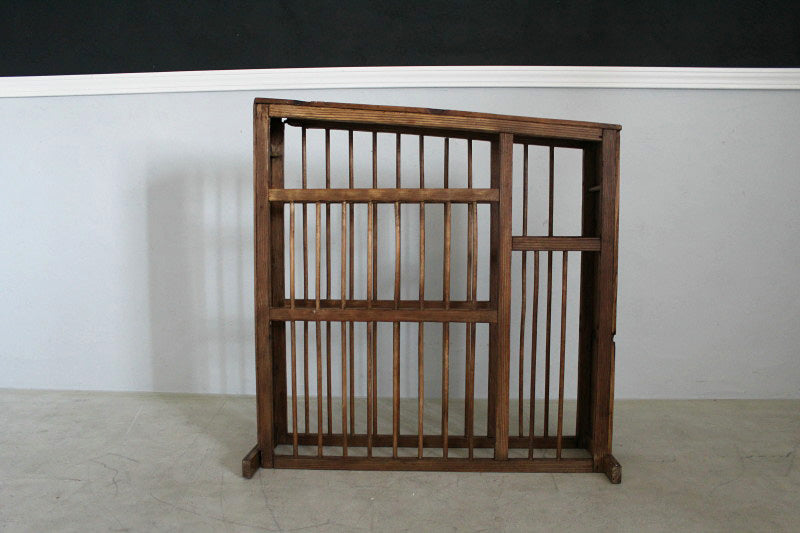 イギリスアンティーク家具 オールドパイン ディッシュラック（皿立て