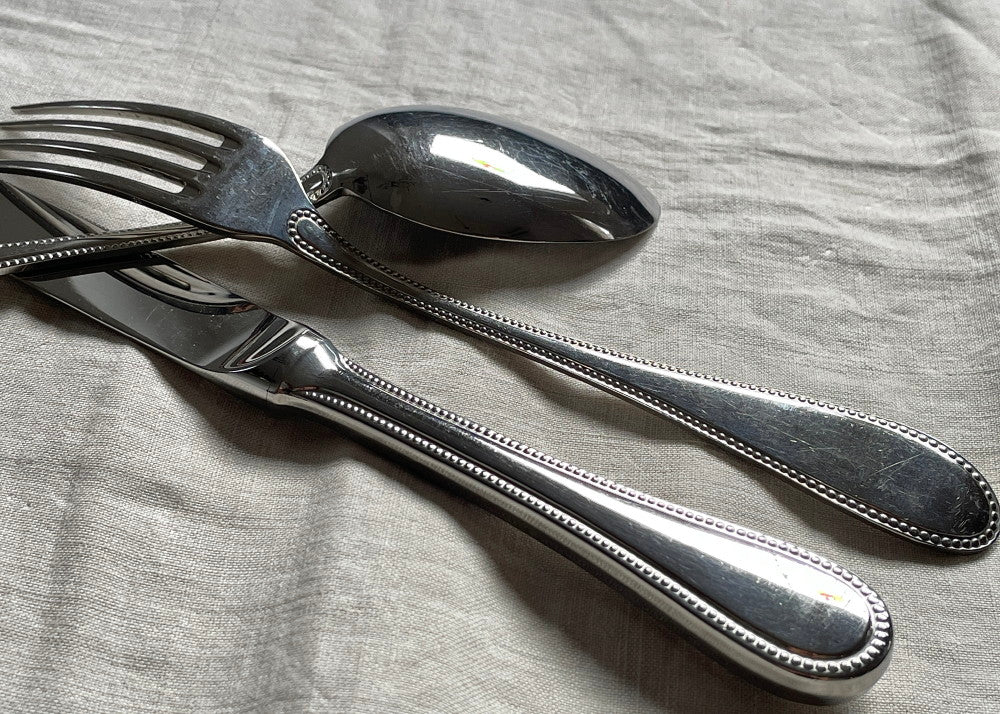 クリストフル社ディナーカトラリー用3本セット フランスアンティーク