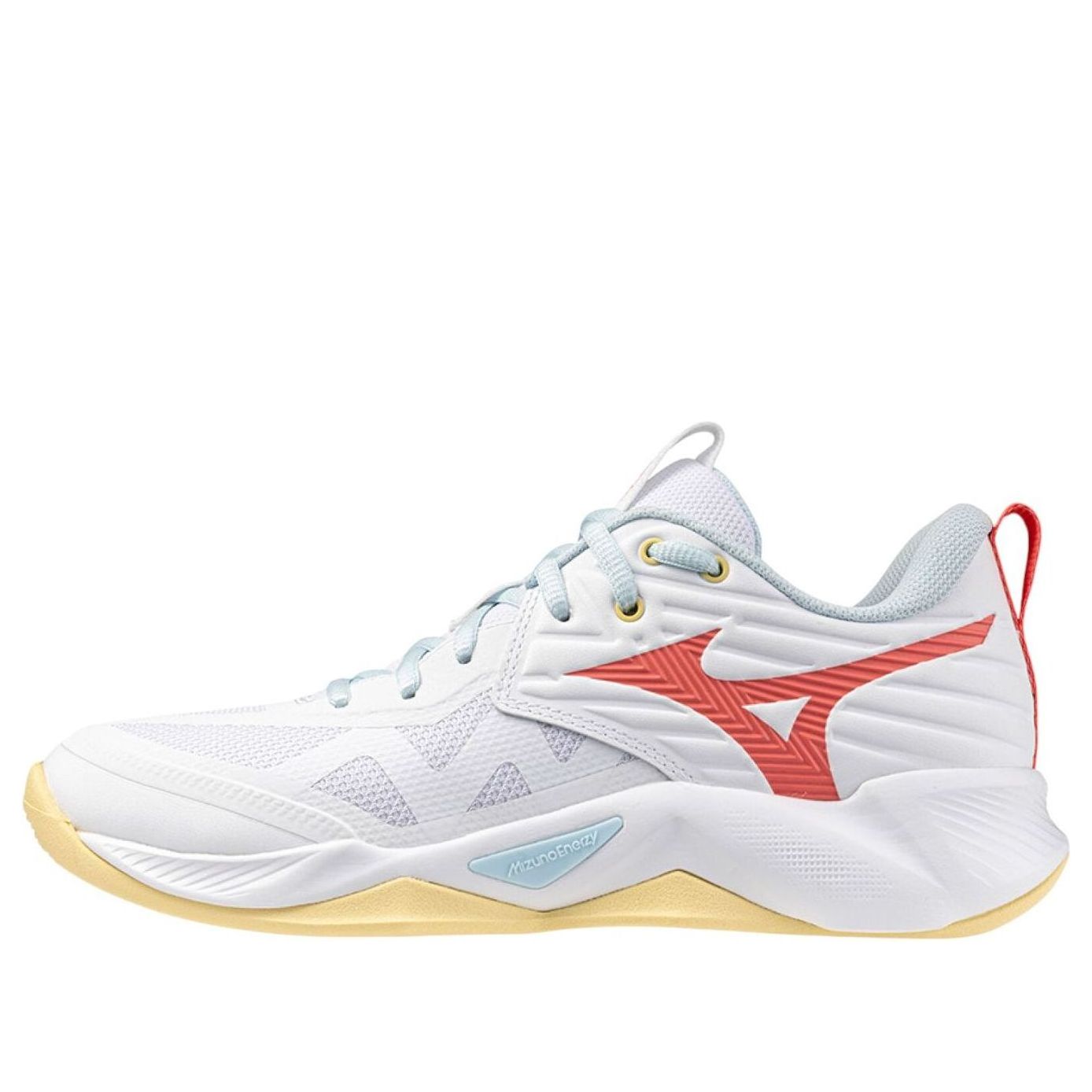 WMNS) Mizuno Wave Momentum Pro 'White Calypso Coral' V1GC254035