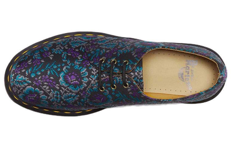 Dr. Martens 1461 Floral Jacquard Oxord Shoes 'Black Purple' 31135548