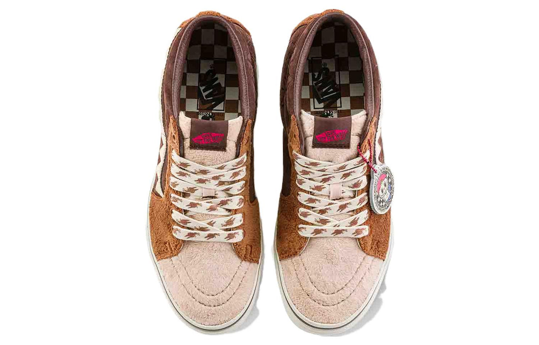 Vans SK8-Mid x The Monsters 'Brown Orange' VN000BWEDFO